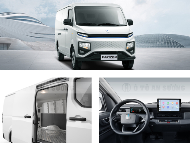 Cập nhật giá xe van điện Farizon V6E 2 chỗ 1t5 thùng 2m8