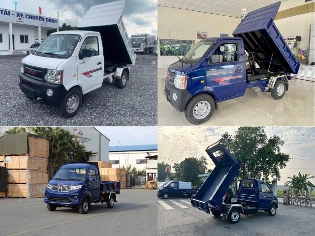 Báo giá xe ben SRM tự đổ mới nhất