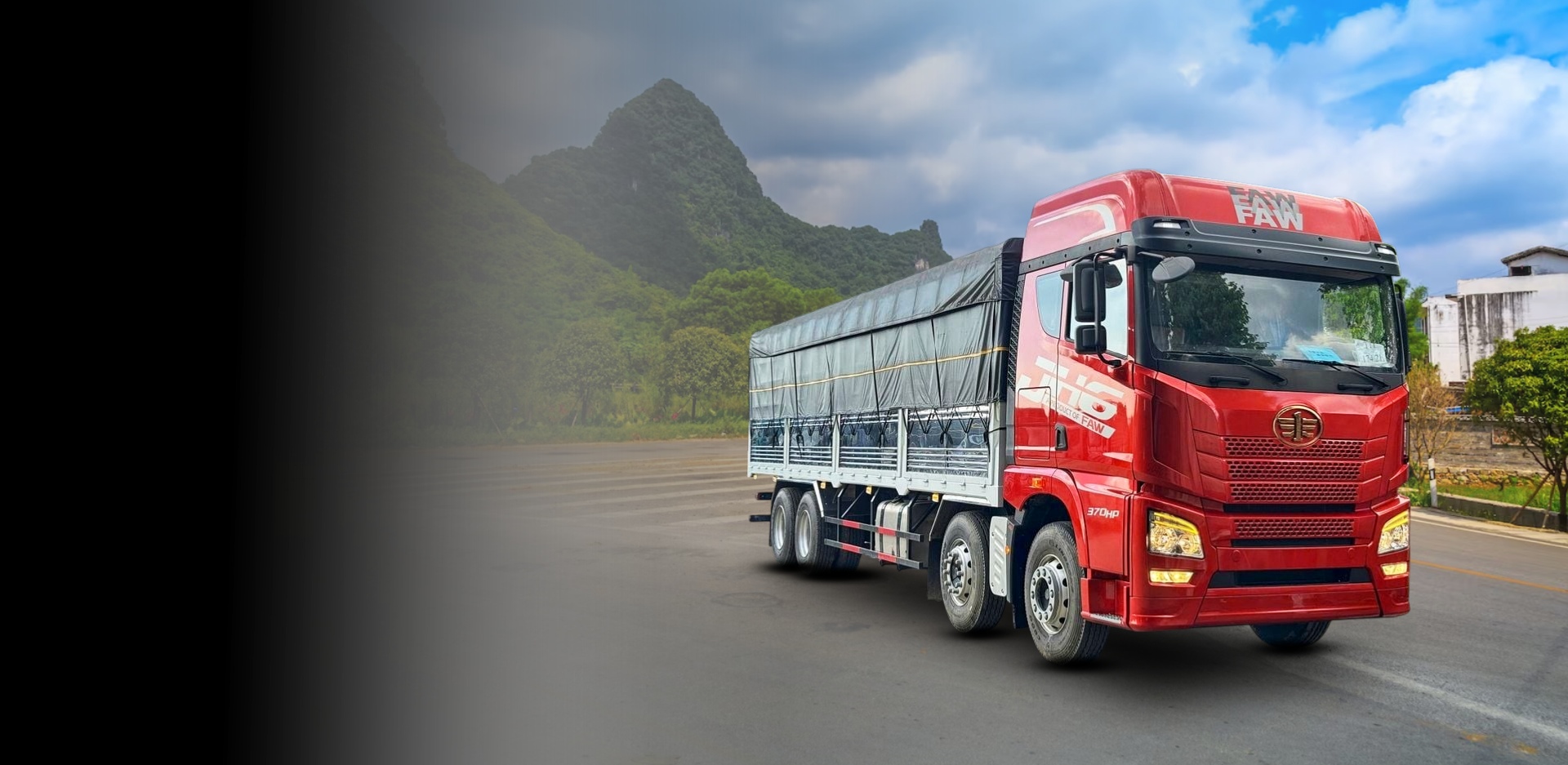 Xe tải Faw JH6 4 chân