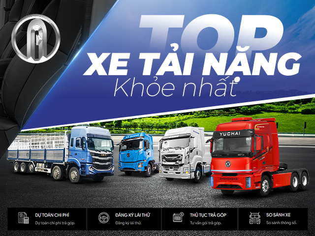 Các mẫu xe tải nặng kéo kẻo, tiết kiệm nhiên liệu