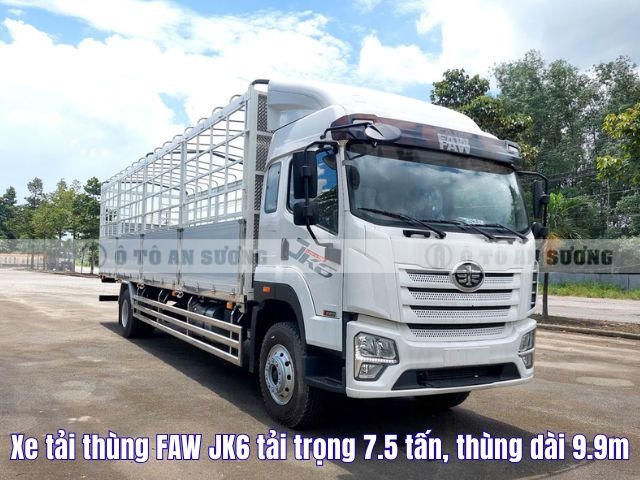 Giá xe tải thùng FAW JK6 7T5