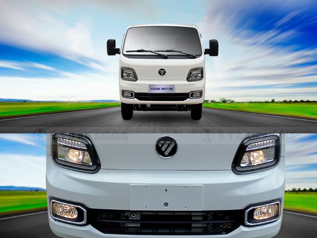 Cận cảnh phần đầu xe tải Veam Foton T25