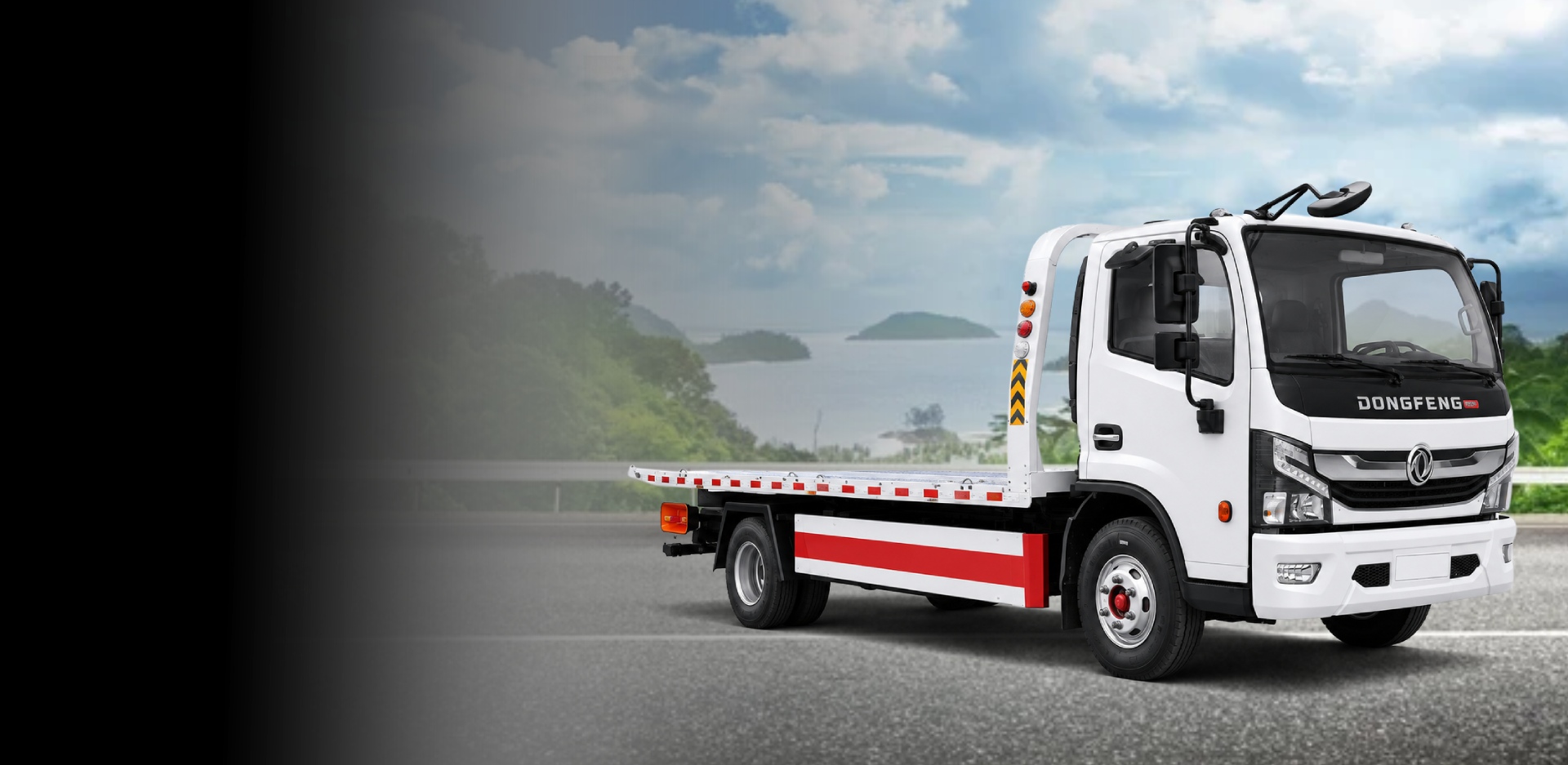 xe cứu hộ giao thông 2 chức năng dongfeng 3.5 tấn sàn 5m6