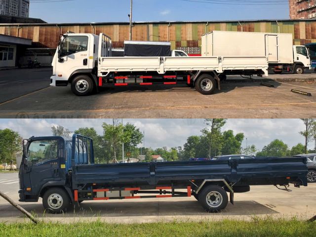 Xe tải Thaco Linker 3t5 trang bị khung chassis chắc chắn