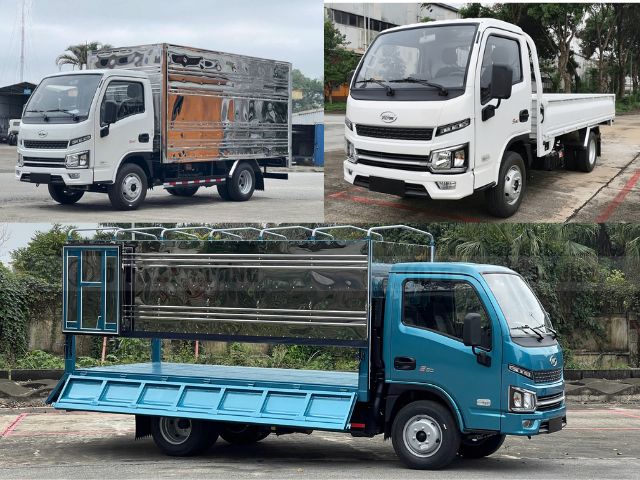 Xe tải Veam 2 tấn S80 với nhiều kiểu thùng khác nhau