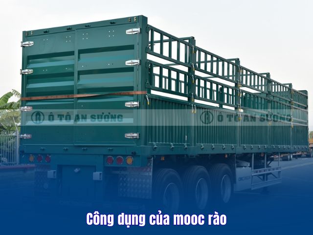Mooc rào vận chuyển linh hoạt và đa dạng các hàng hóa
