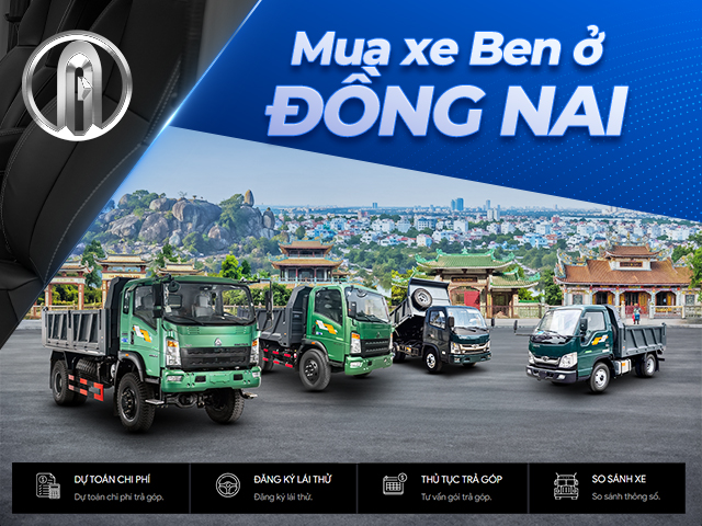 Ở Đồng Nai mua xe ben ở đâu?