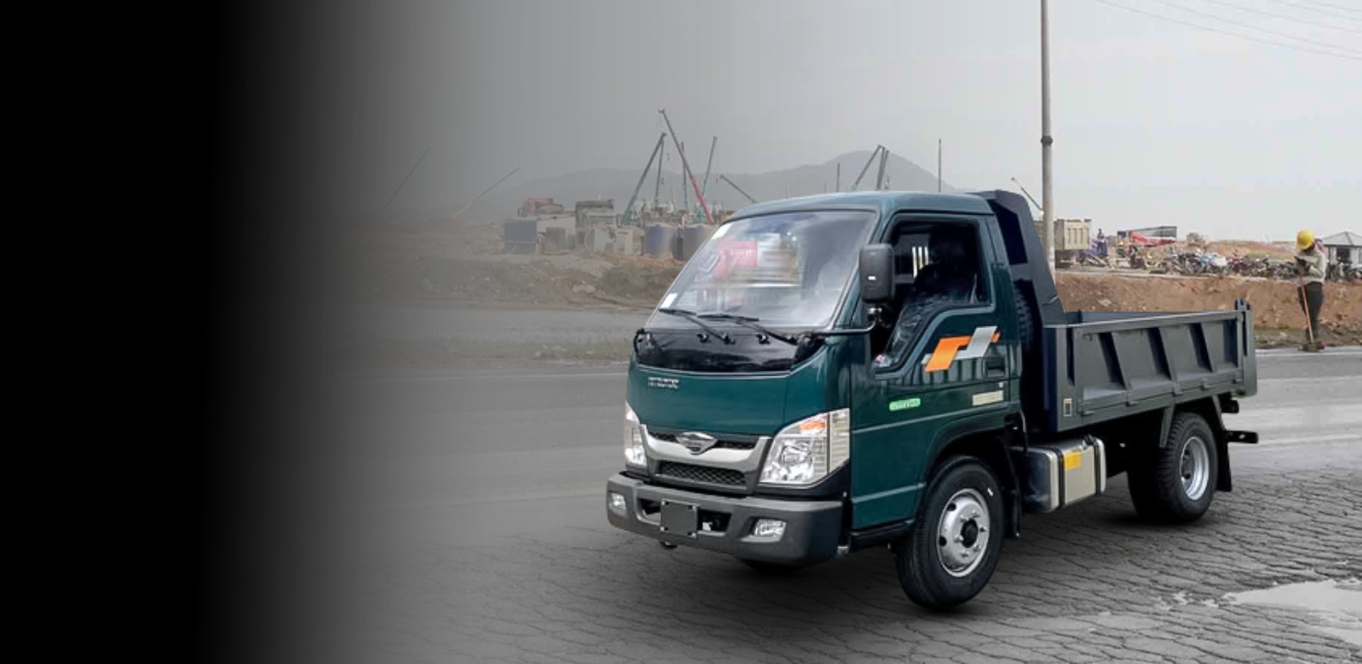 Xe ben TMT FL6025D 2T35 E5 thùng ben 2.6m
