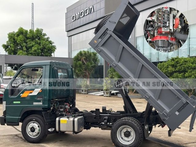 Xe trang bị động cơ Diesel sinh công suất cực đại 60 kW