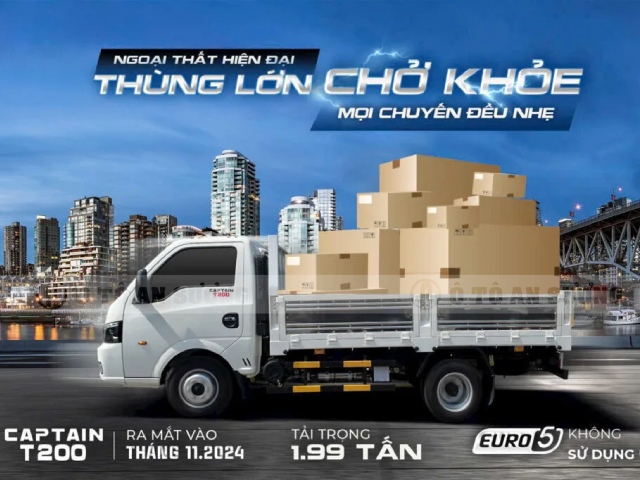 Thùng dài 3m3 chở được nhiều hàng hoá