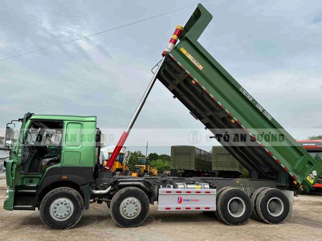 Xe ben Howo có khả năng làm việc bền bỉ và nhanh thu hồi vốn