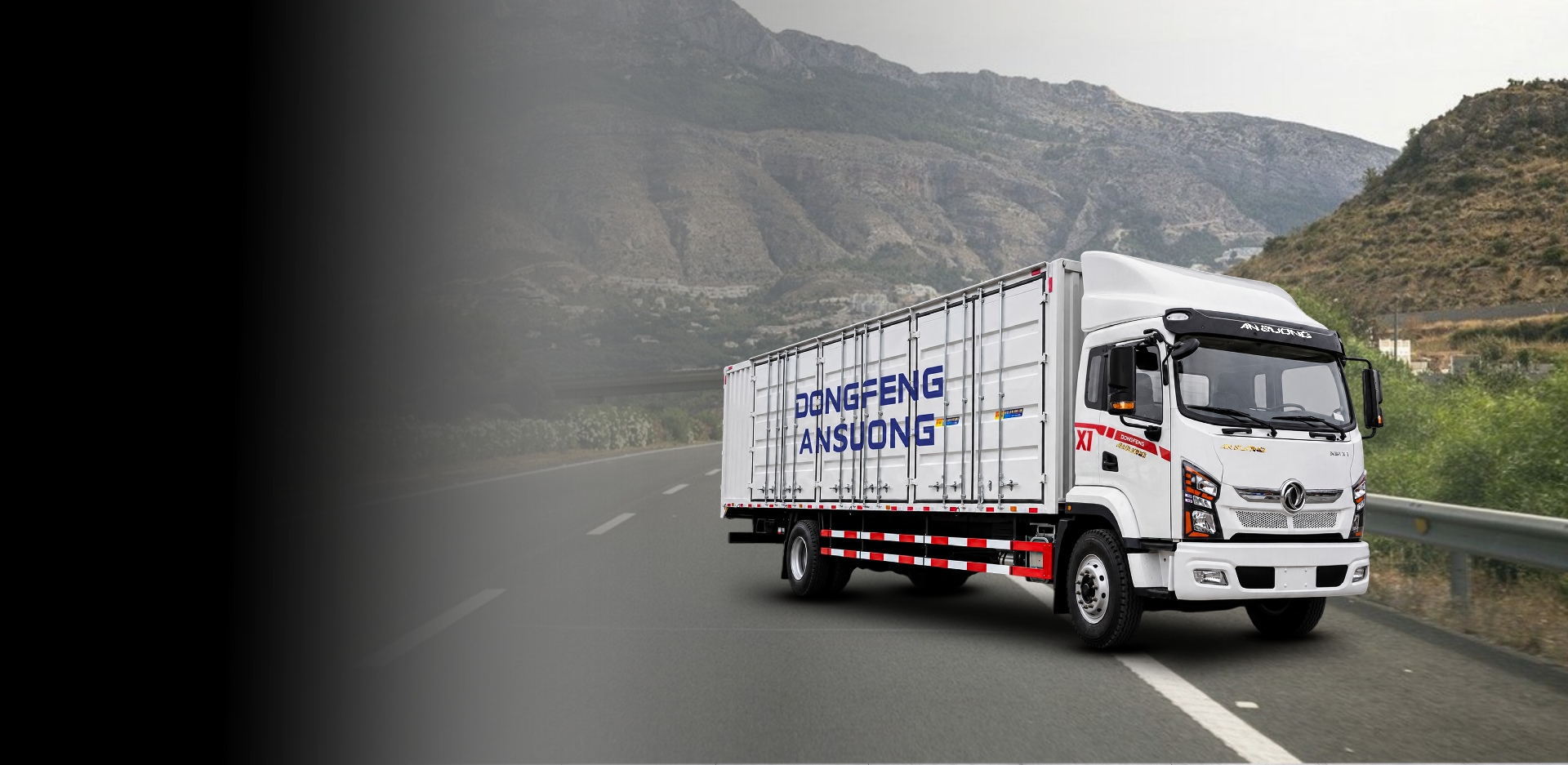 Xe tải Dongfeng X1 đa tải trọng với 3 kích thước thùng hàng dài