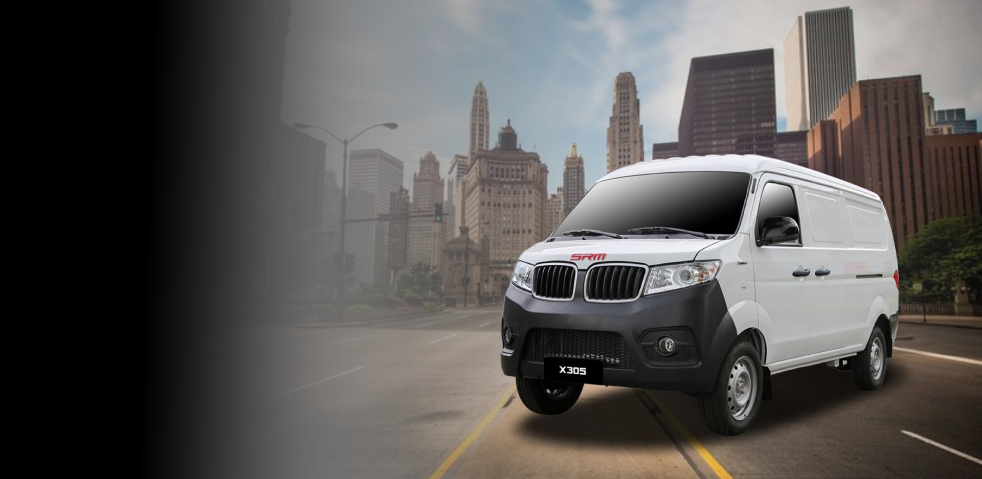 xe van SRM X30s 2 chỗ ngồi