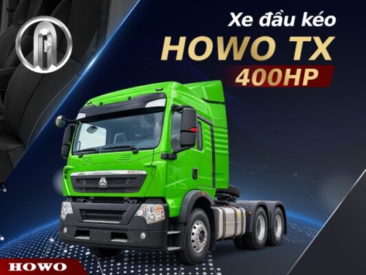 Xe đầu kéo Howo TX400HP 2 cầu