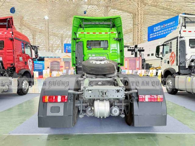 Howo TX 400hp sử dụng cầu láp đúc MAN MCY13BGS công nghệ Đức