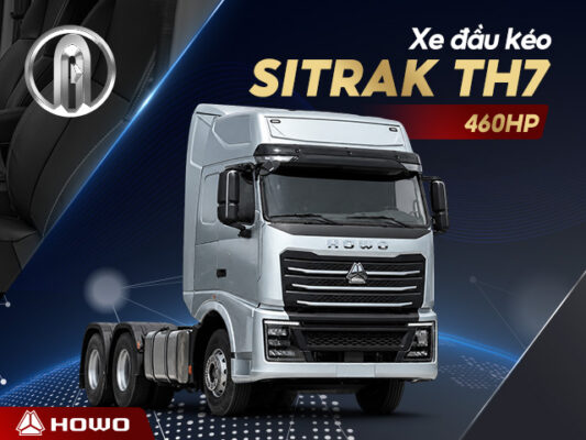 Xe đầu kéo Howo Max Sinotruk TH7 460HP