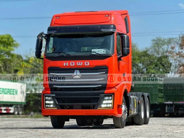 Xe đầu kéo SITRAK TH7 460hp trang bị hộp số 12 số tiến và 2 số lùi