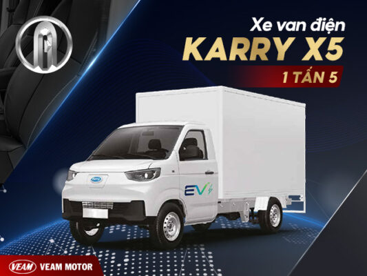 Khám phá dòng xe tải điện Karry X5