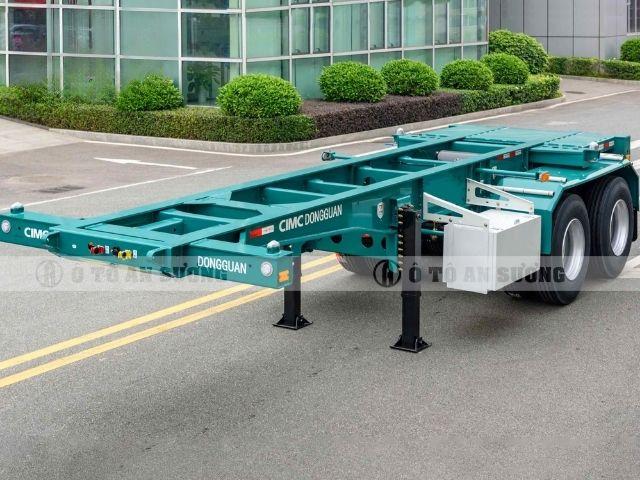 Mooc xương 20 feet 2 trục CIMC