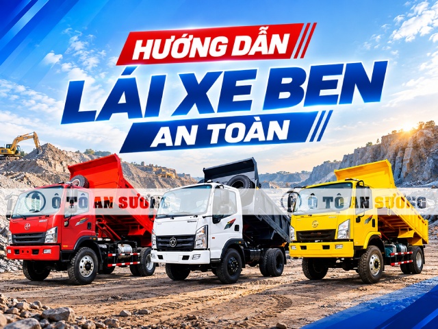 Kinh nghiệm lái xe ben dễ dàng cho người mới bắt đầu
