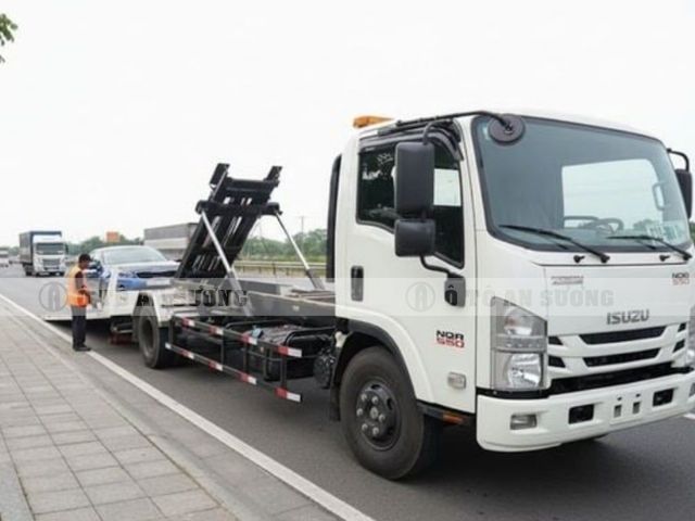 Xe cứu hộ 2 chức năng Isuzu 5T5 