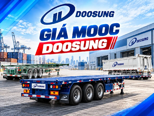 Giá rơ mooc Doosung cập nhật mới nhất