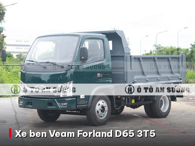Giá xe ben Veam Forland D65 3T5 và thông số