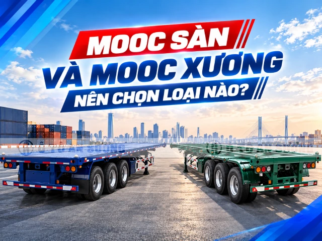 Nên mua sơ mi rơ mooc sàn hay sơ mi rơ mooc xương